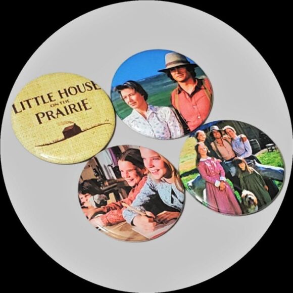 LITTLE house on the prairie four piece magnet set - Picture 1 of 1